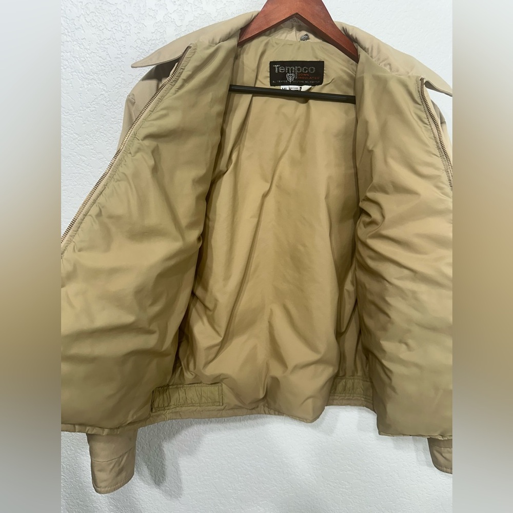 Tempco Vintage Goose Down Down Insulated Coat Men’s Size Medium Large - Picture 3 of 9